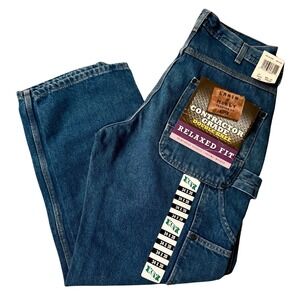 Vintage Lakin McKey Double Knee Carpenter Jeans Men's 34x30 NWT‎